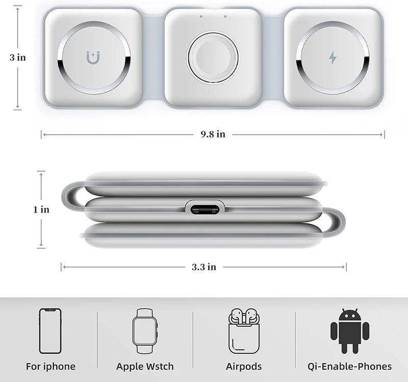 3-in-1 Charging Hub  محطة الشحن 3 في 1