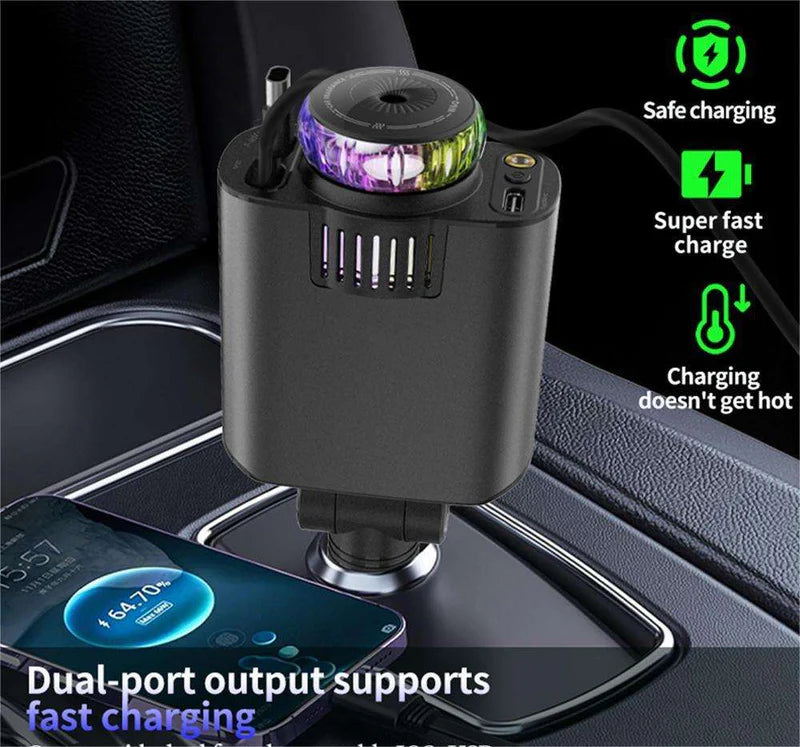 <p>Auto Rewind <em>Retractable Design</em></p>