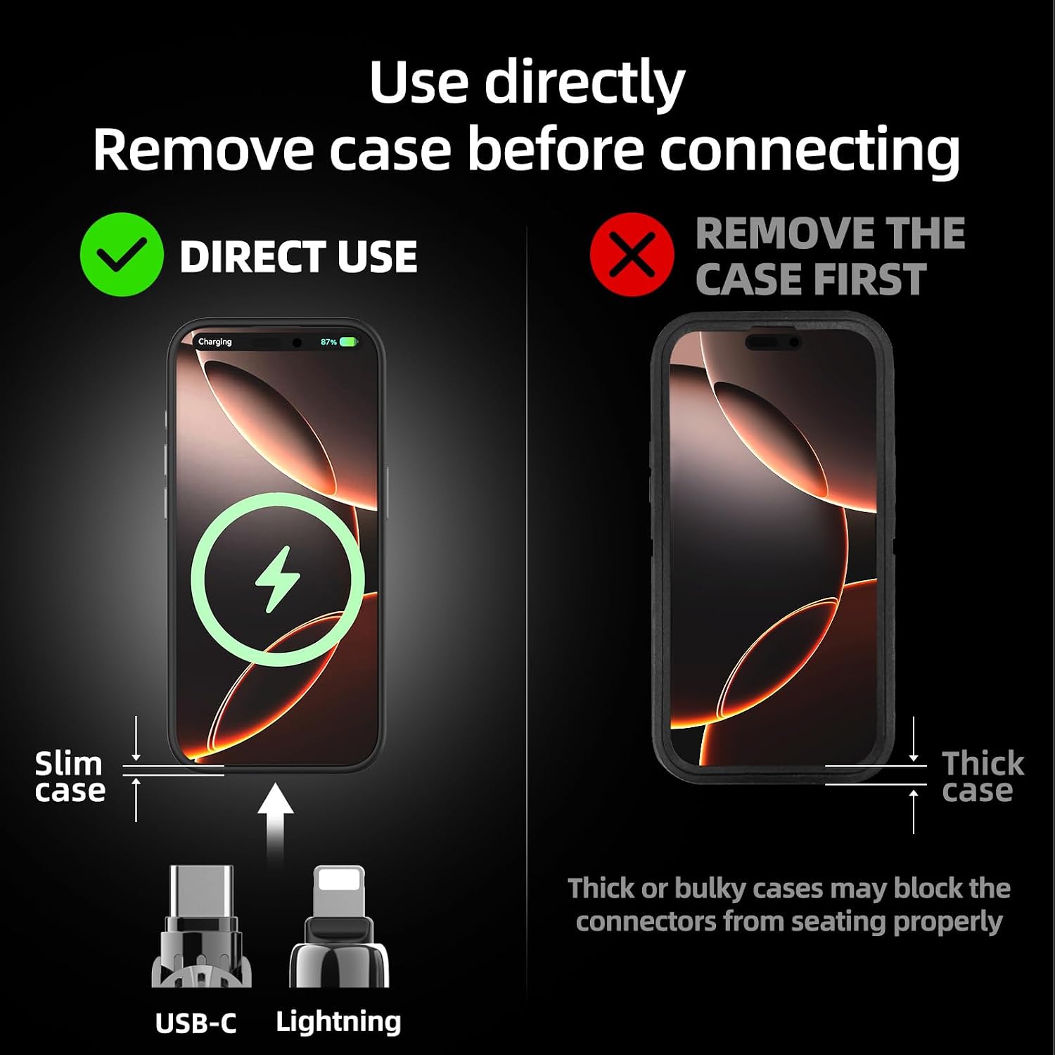 4-in-1 Multi USB Charging Cable | كابل شحن USB متعدد 4 في 1