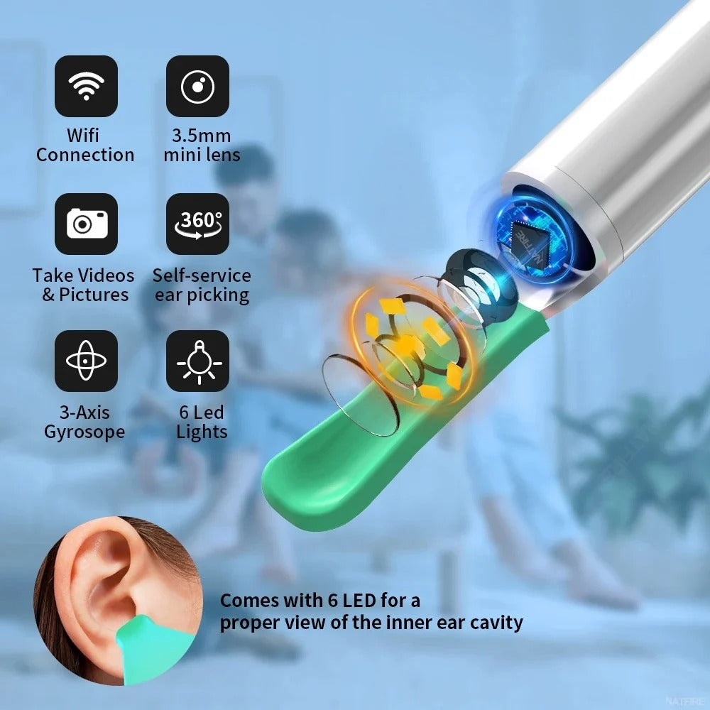 Smart Earwax Removal Kit | طقم إزالة شمع الأذن الذكي